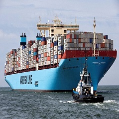 تحقیق انگلیسی درباره بزرگترین کشتی کانتینری جهان