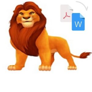 شیر جنگل PDF و WORD