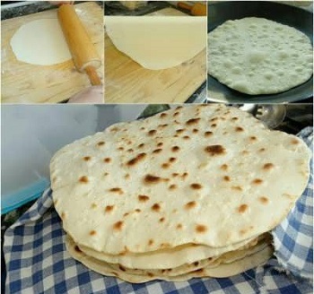 روش پخت سنتی نان
