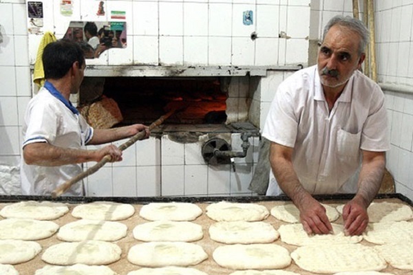 روش پخت صنعتی نان