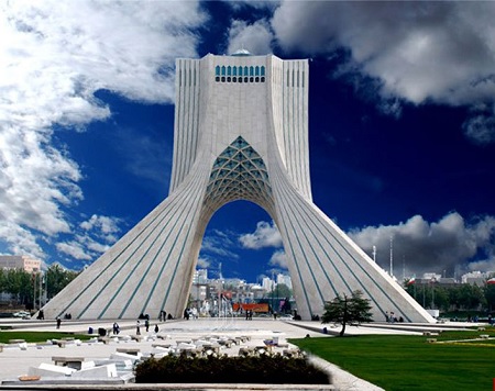 lecture about Azadi Tower