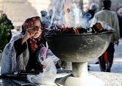 آداب و رسوم مردم شمال در روز چهارشنبه سوری