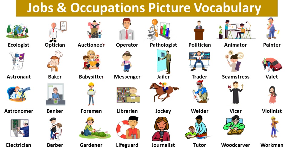 متن انگلیسی در مورد occupations