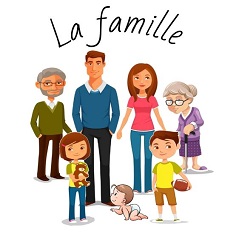 انشا فرانسوی درمورد خانواده